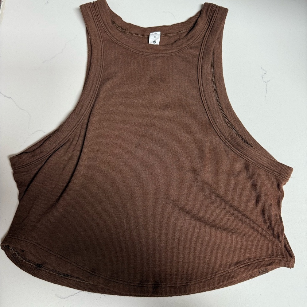 Lululemon Hold Tight Cropped Tank Top - Picture 3 of 6